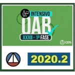 1ª Fase OAB XXXII (32) INTENSIVO - CERS 2020 (Ordem dos Advogados do Brasil)